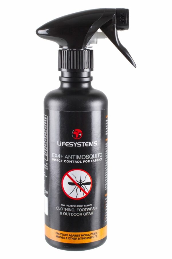 Lifesystems EX4 Anti-Mosquito Spray For Fabrics - 350ml