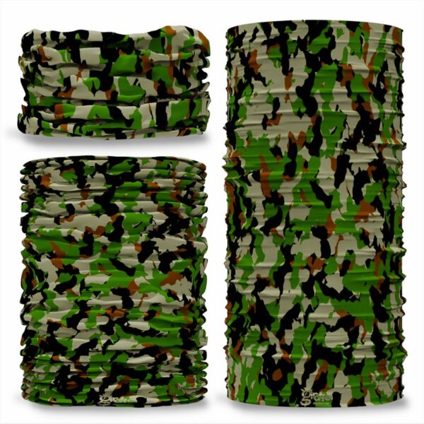 Giraffe Neckwear - Classic Green Camo