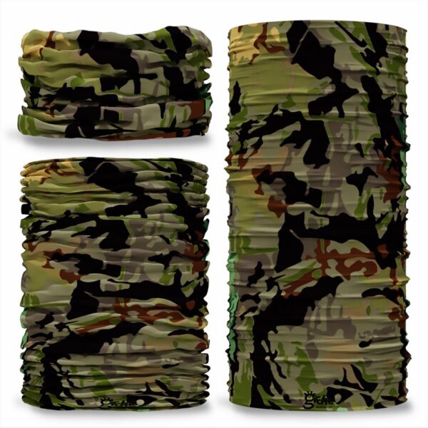 Giraffe Neckwear - Camo Swamp Reversible