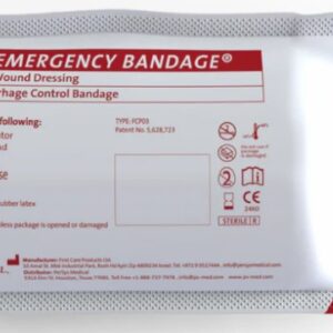 Israeli Bandage - 4" Wound Pad With Pressure Bar