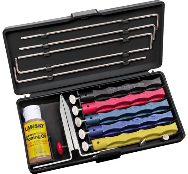 Lansky Deluxe 5 Stone Sharpening System