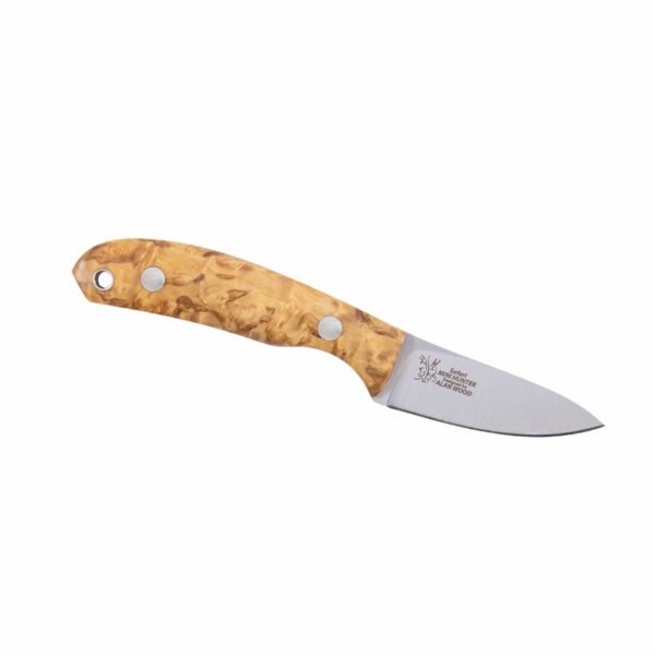Casstrom Safari Mini Hunter Knife - Curly Birch