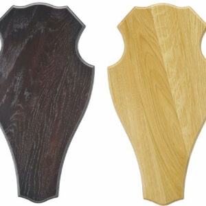 Sika Stag Dark or Light Oak Trophy Shield
