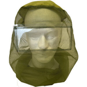 Midge Head Net With Clear Visor